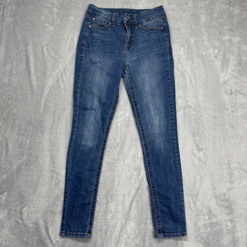 Seven7 Jeans Womens 6 (30x29)‎ Blue Denim Stretch Streetwear Comfort Skinny Leg